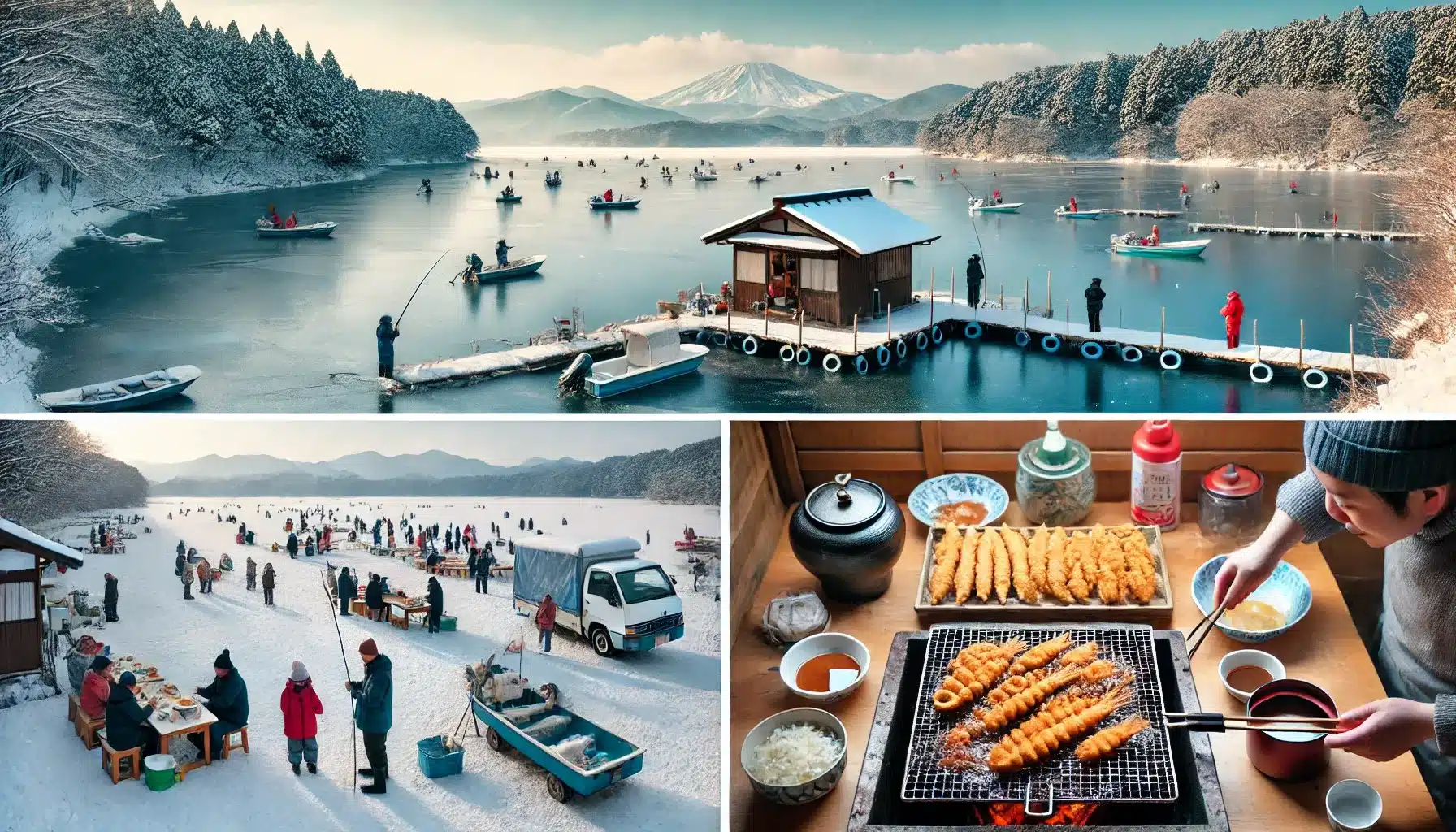 ワカサギ釣りとその場で天ぷら! 関東ワカサギ釣りお勧めポイント